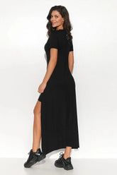 Numinou short sleeve and a heart neckline dress  Adomoo